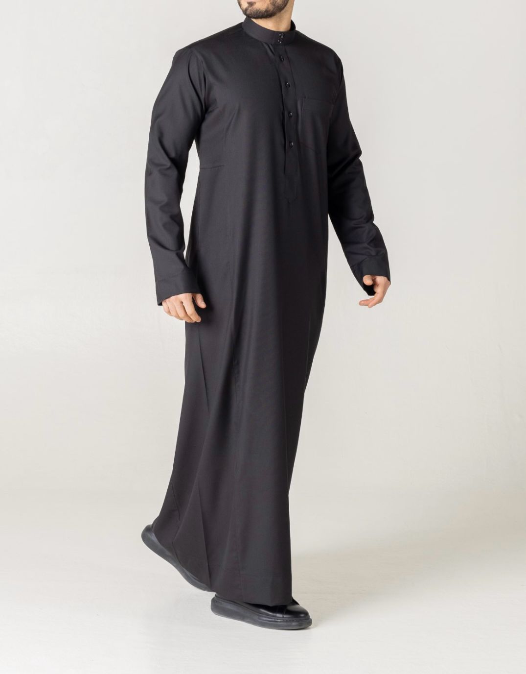 THOBE | QAMIS |  SAUDI | BLACK