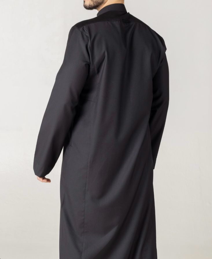 THOBE | QAMIS |  SAUDI | BLACK