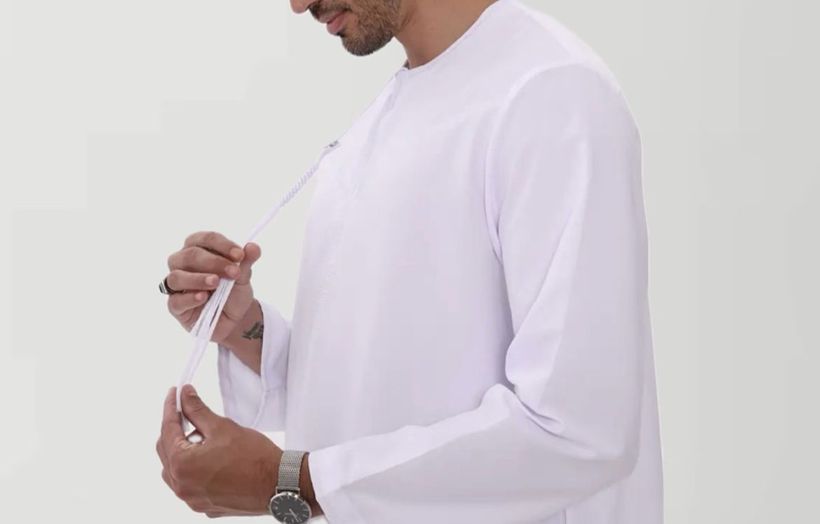 THOBE | QAMIS |  DUBAI | WHITE