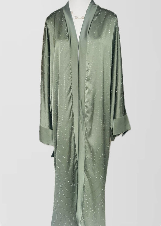 ABAYA PEARL OPEN | GREEN