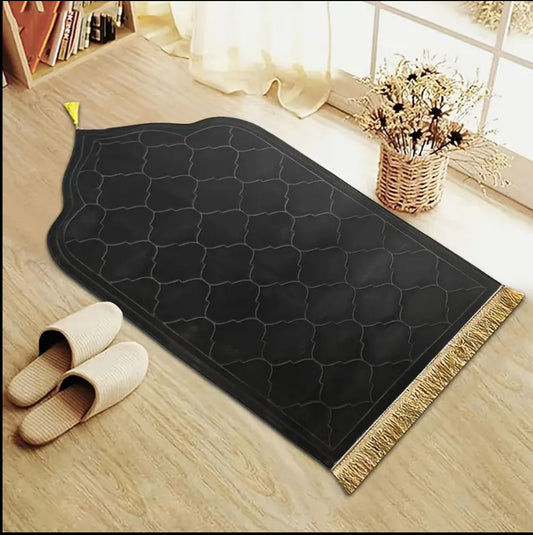 PRAYER MAT | MEMORY FOAM | BLACK