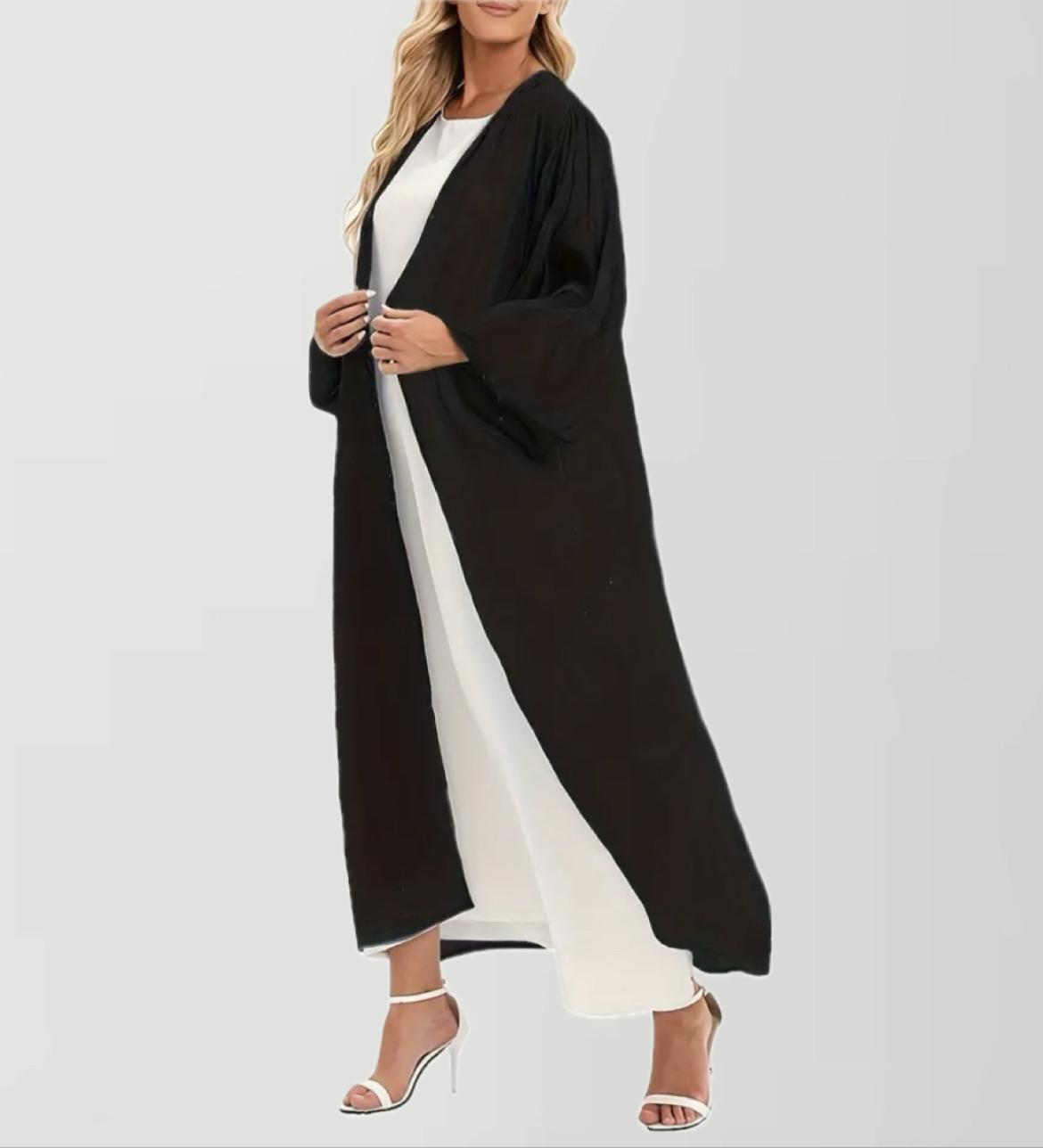 ABAYA | BUBBLE | BLACK