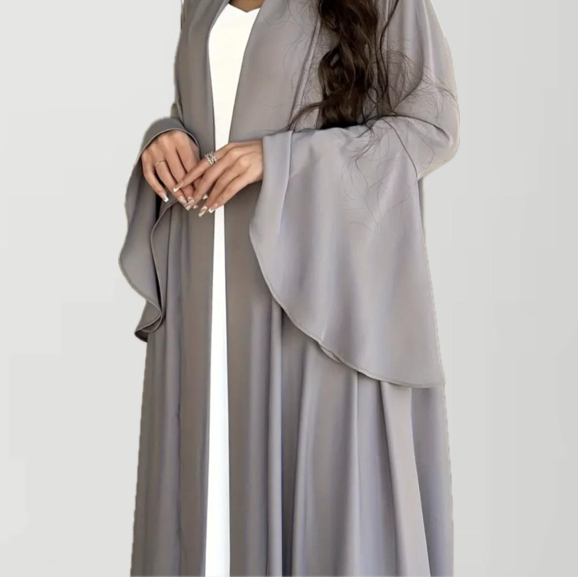 ABAYA | BUTTERFLY | GREY